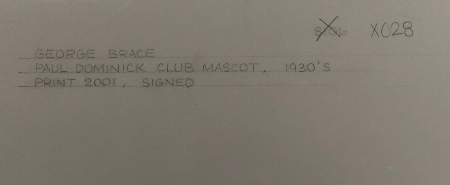 George Brace, Paul Dominick, Club Masco, 1930's, Gelatin Silver Print, 11 x 14 Inches